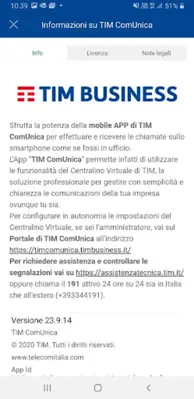 TIM ComUnica android App screenshot 5